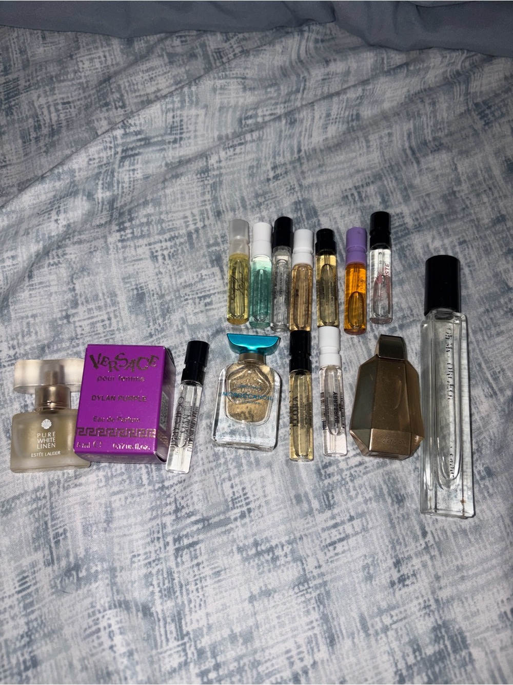 Assorted Women's Vial Set - Purple & Gold Accents